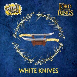 MGA's Miniverse + Make It MIni The Lord of the Rings™ WHITE KNIVES